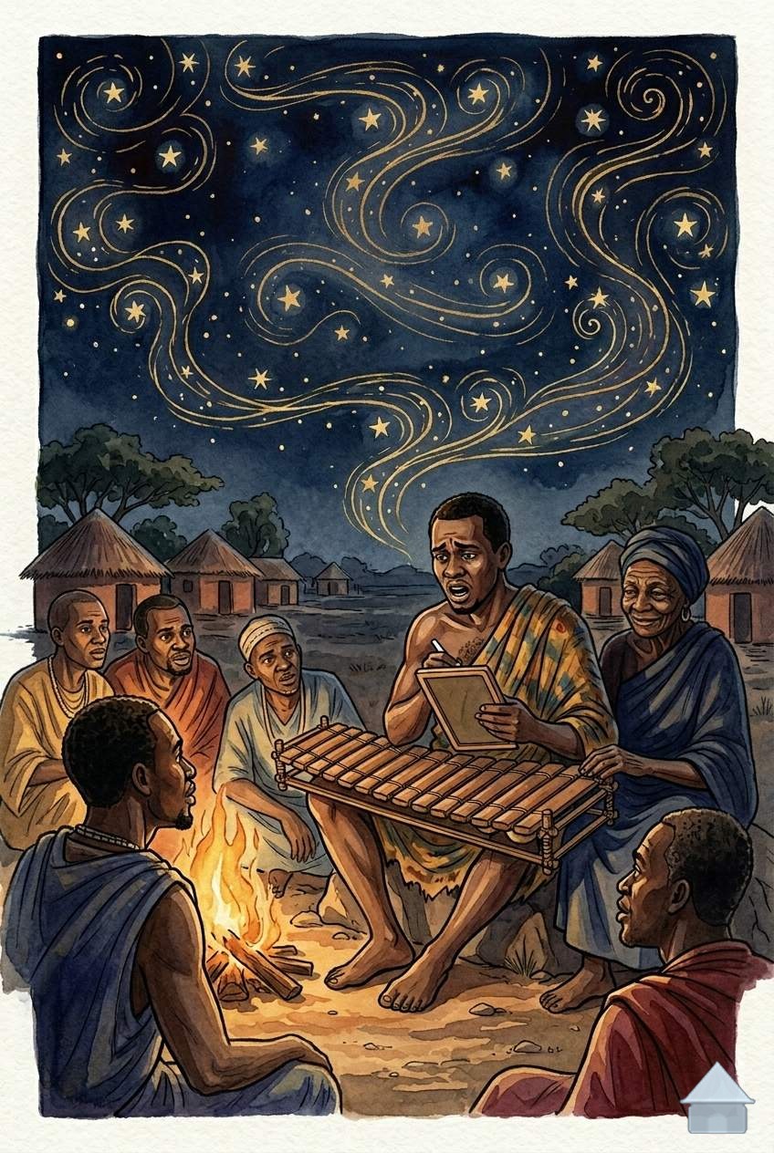 L'histoire du griot qui perdit sa voix