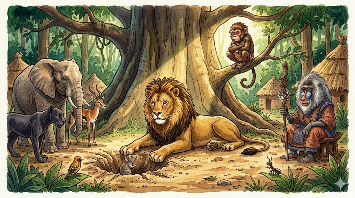 Le singe qui voulait être chef